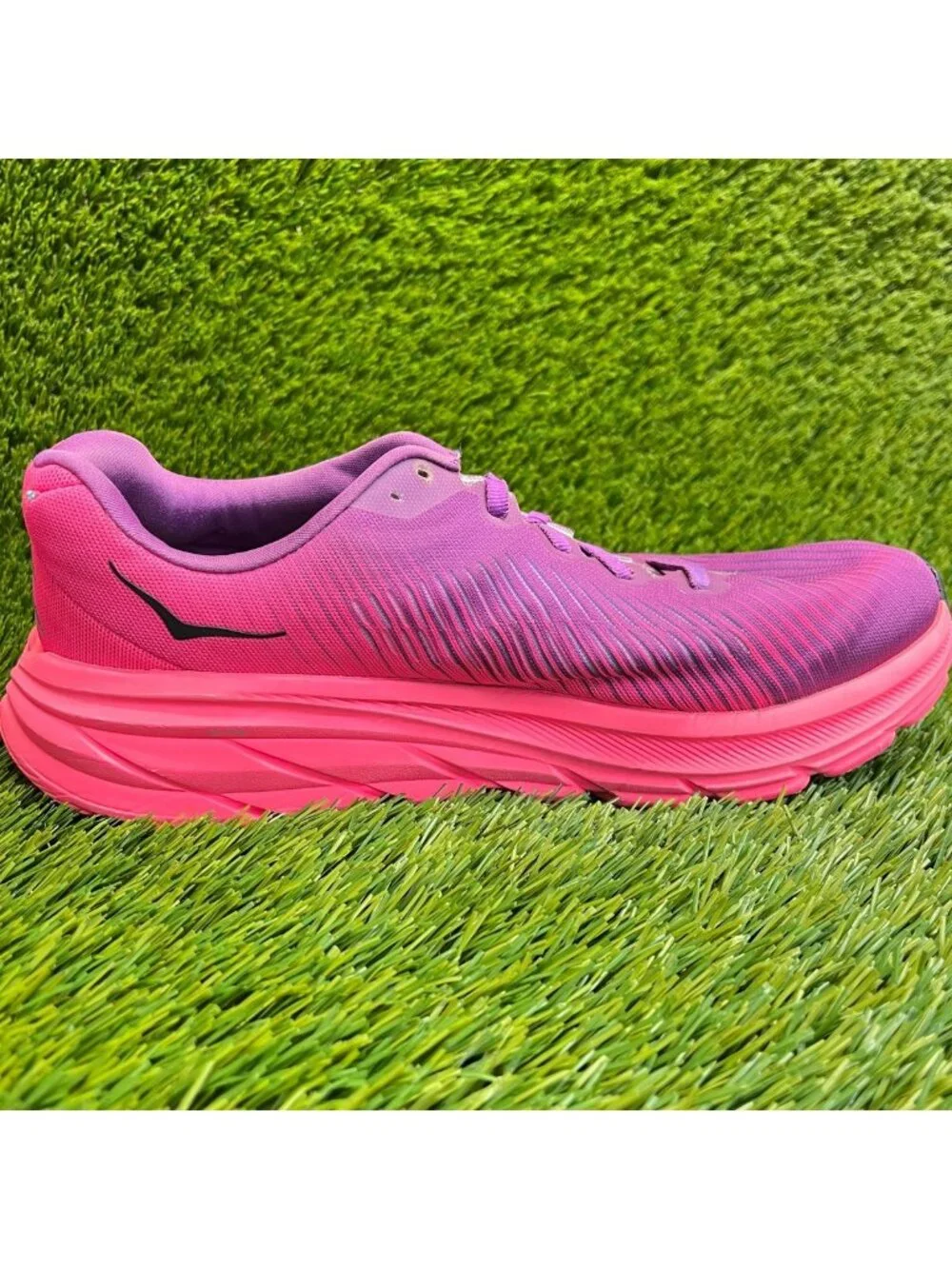 Hoka One One Rincon 3 Womens Size 8.5 Beautyberry Pink Running Shoes Sneakers